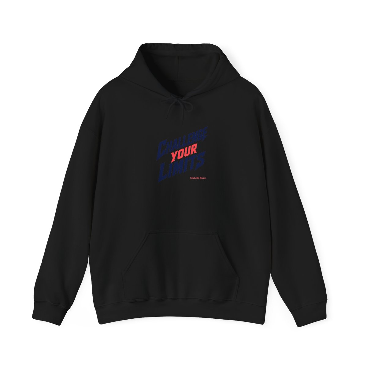 Michelle Khare "Challenge Your Limits" Hoodie - alternate angle 2, merchandise