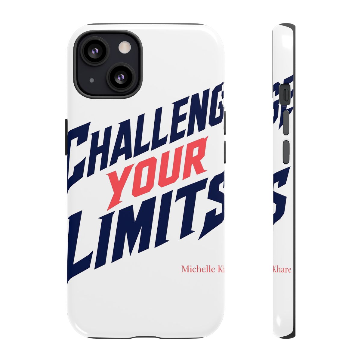 Michelle Khare "Challenge Your Limits" Phone Case