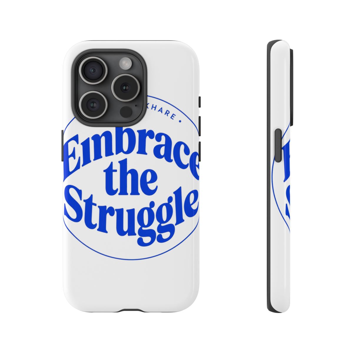 Michelle Khare "Embrace the Struggle" Phone Case - alternate angle 3, merchandise