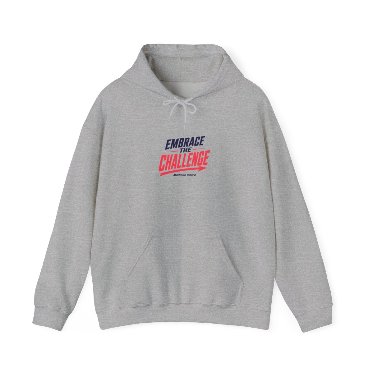 Michelle Khare "EMBRACE THE CHALLENGE" Hoodie - alternate angle 3, merchandise