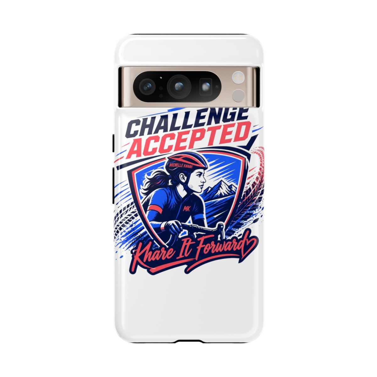 Michelle Khare "Challenge Accepted" Phone Case - Official Phone Cases merchandise