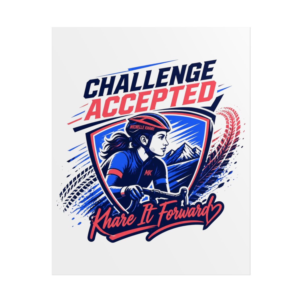 Michelle Khare "Challenge Accepted" Poster - Official Posters & Wall Art merchandise