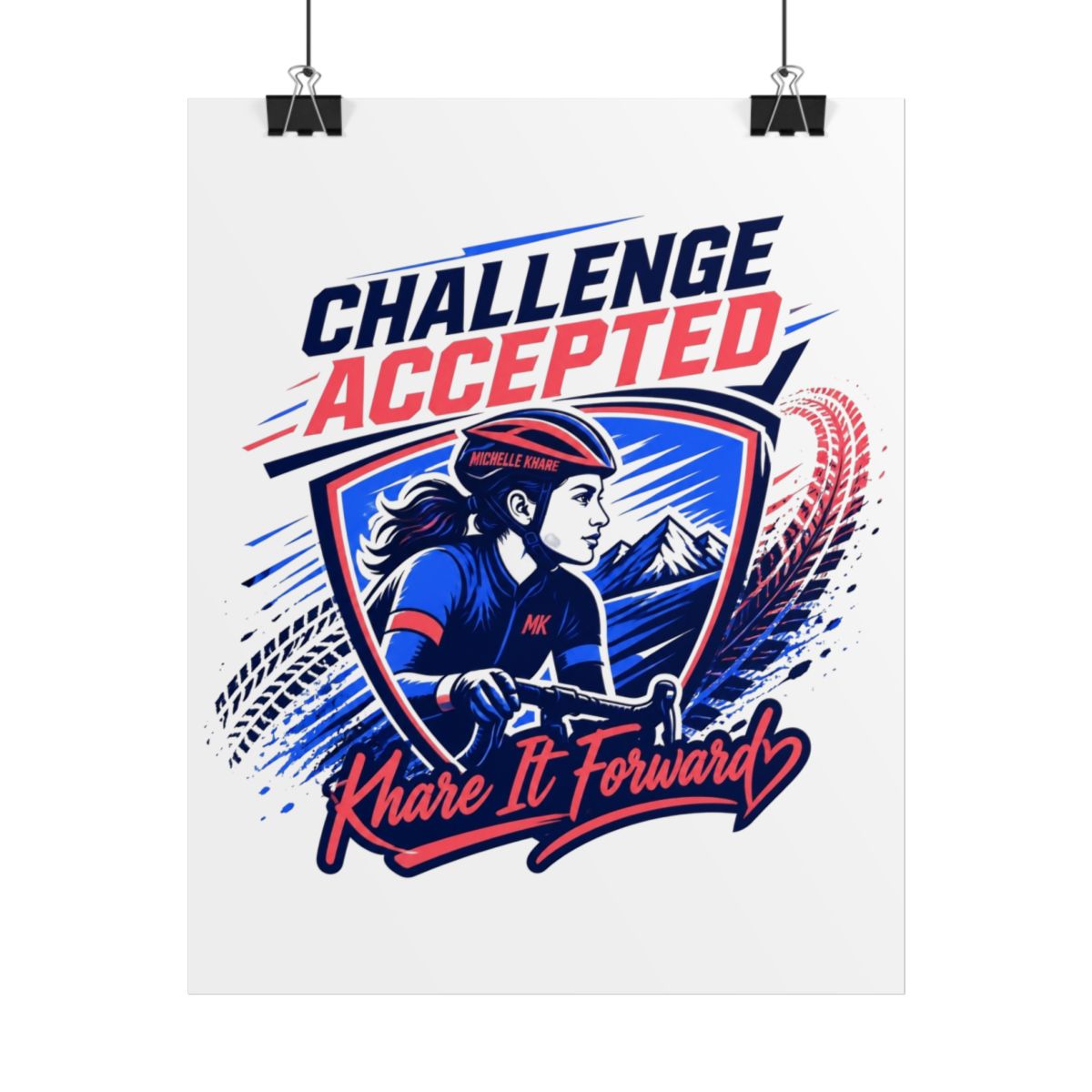 Michelle Khare "Challenge Accepted" Poster